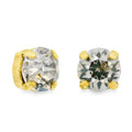 Oakland Studs in Midnight Express: Light Colorado Topaz Glimmer