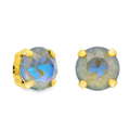 Oakland Studs in Midnight Express: Light Colorado Topaz Glimmer
