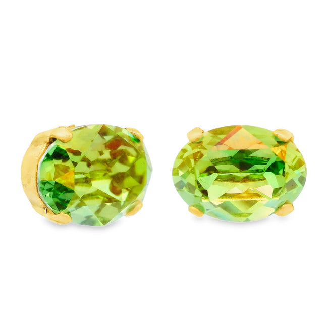 Iza Studs: Electric Violet Ignite