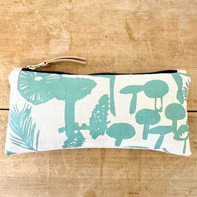 Mushrooms Pencil Pouch: Royal
