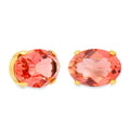Iza Studs: Electric Violet Ignite