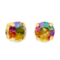 Oakland Studs in Midnight Express: Light Colorado Topaz Glimmer