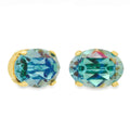 Iza Studs: Electric Violet Ignite