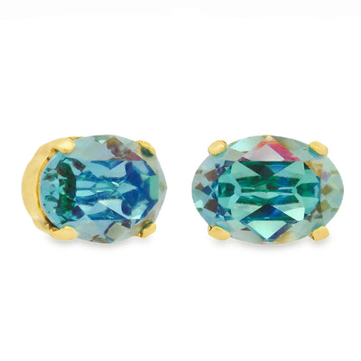 Iza Studs: Electric Violet Ignite