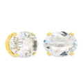Iza Studs: Electric Violet Ignite