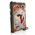 Love Messenger Beaded and Embroidered Mini Crossbody