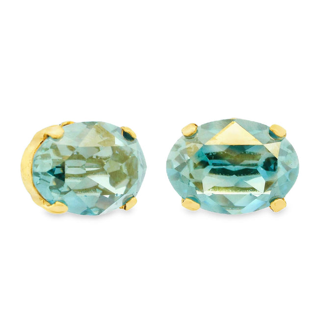 Iza Studs: Electric Violet Ignite