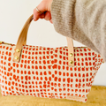 NEW Satchel Bag in Double Dot Anthro Orange