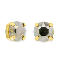 Oakland Studs in Midnight Express: Light Colorado Topaz Glimmer