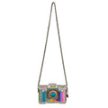 Life in Color Beaded Crossbody Camera Handbag