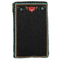 Shine On Beaded Sun Theme with Flowers Crossbody Phone Bag