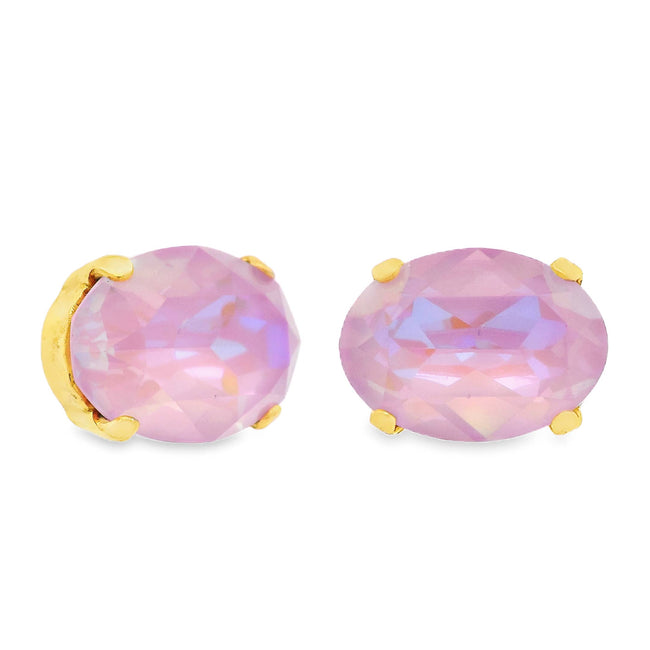 Iza Studs: Electric Violet Ignite