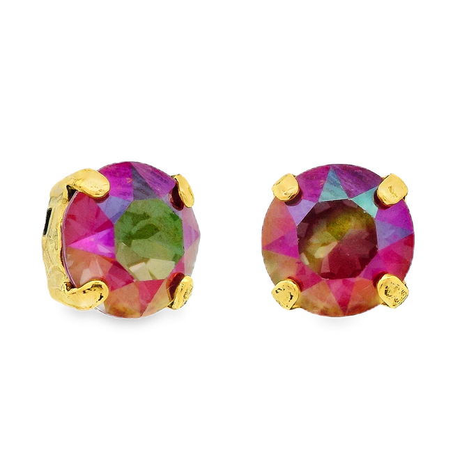 Oakland Studs in Midnight Express: Light Colorado Topaz Glimmer