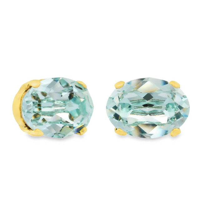 Iza Studs: Electric Violet Ignite