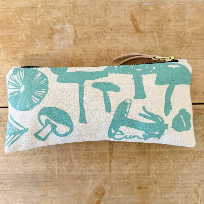 Mushrooms Pencil Pouch: Royal