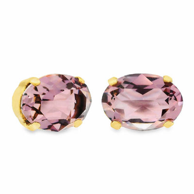 Iza Studs: Electric Violet Ignite