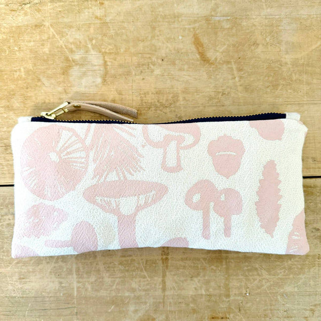 Mushrooms Pencil Pouch: Royal