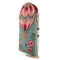 Full of Hot Air Balloon Beaded Crossbody Phone Bag