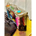 Mary Frances Life in Color Beaded Rainbow Camera Bag with Blue Jewel Lens NWT